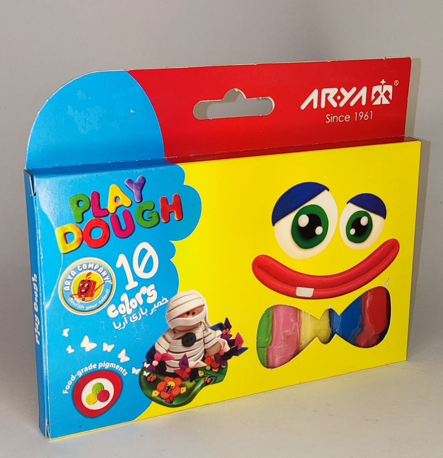 خمیربازی ده رنگ مارک اریا